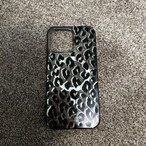 Kate Spade Leopard Print iPhone 14 Pro Max Case